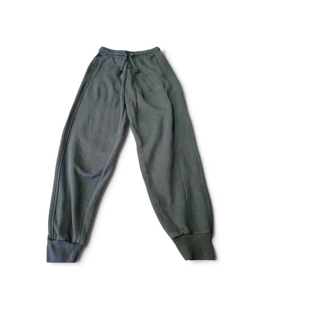 Adidas All SZN Fleece Sweatpants Charcoal Grey Joggers Mens XS Womens Small